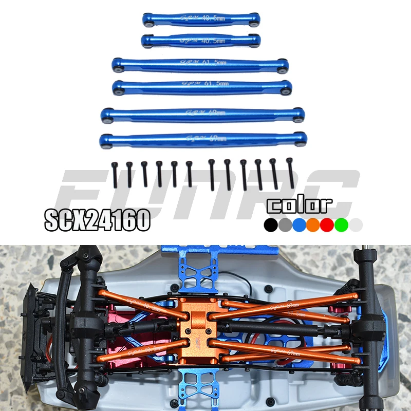 

Осевой 1/24 4WD SCX24 Deadbolt Axi90081, обновленные аксессуары, опорный каркас из алюминиевого сплава, опорный каркас Axi31613