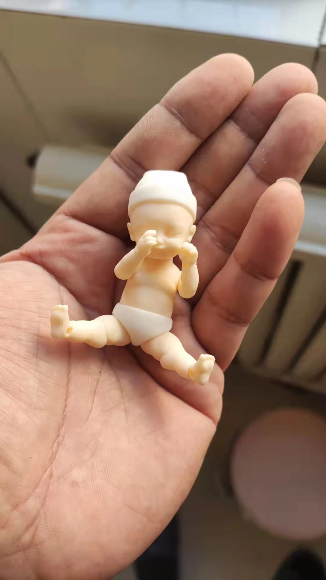 

1 Inch Knuckle Thumb Doll Reborn Baby Top Quality Super Exquisite Mini Resin Model Toy Adult Kids Mom Gift