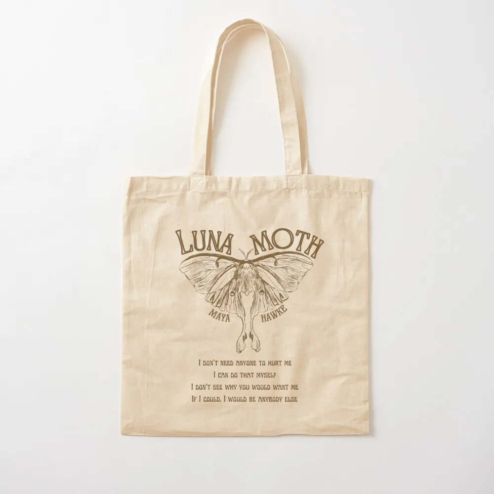 MAYA HAWKE'S LUNA MOTH LYRICS ART Большая сумка Женские сумки персонализированная сумка-тоут