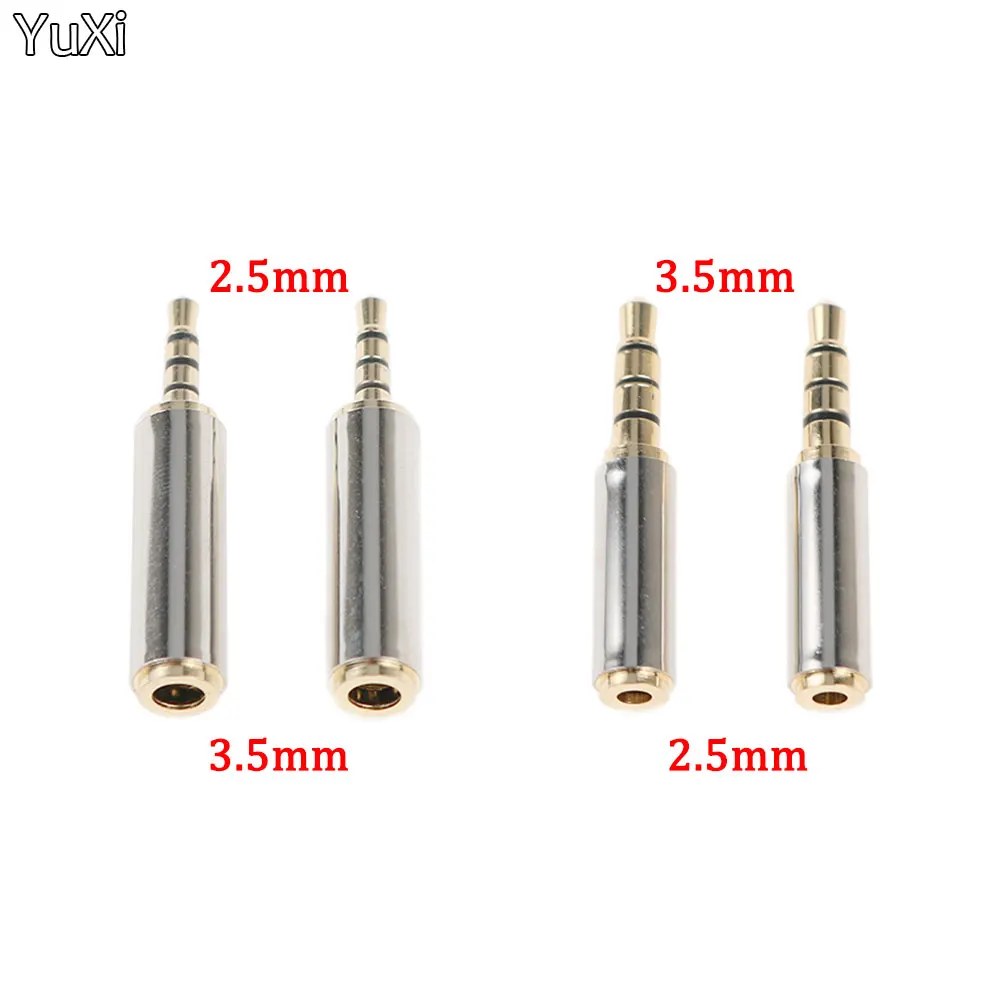 

1PCS Jack 3.5 mm to 2.5 mm Audio 2.5mm Male to 3.5mm Female Plug Connector for Aux Speaker Cable Stereo Headphone Headset Mic