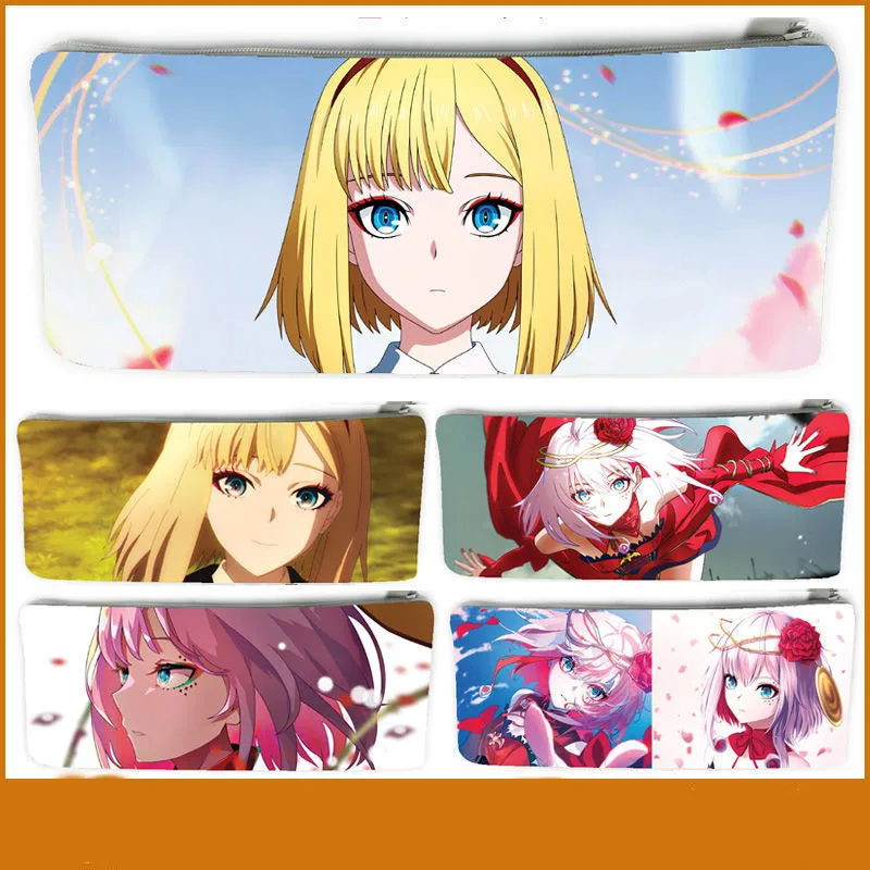 

Пеналы Takt Op в японском стиле аниме, Большой Вместительный чехол для карандашей с 3D принтом для студентов, офисные принадлежности, Канцтовар...