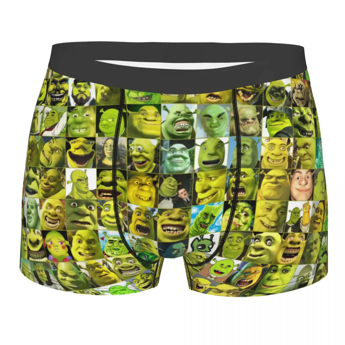 

Shrek Princess Fiona Romance Movie Various Expressions Underpants Breathbale Panties Men's Underwear Print Shorts Boxer Briefs