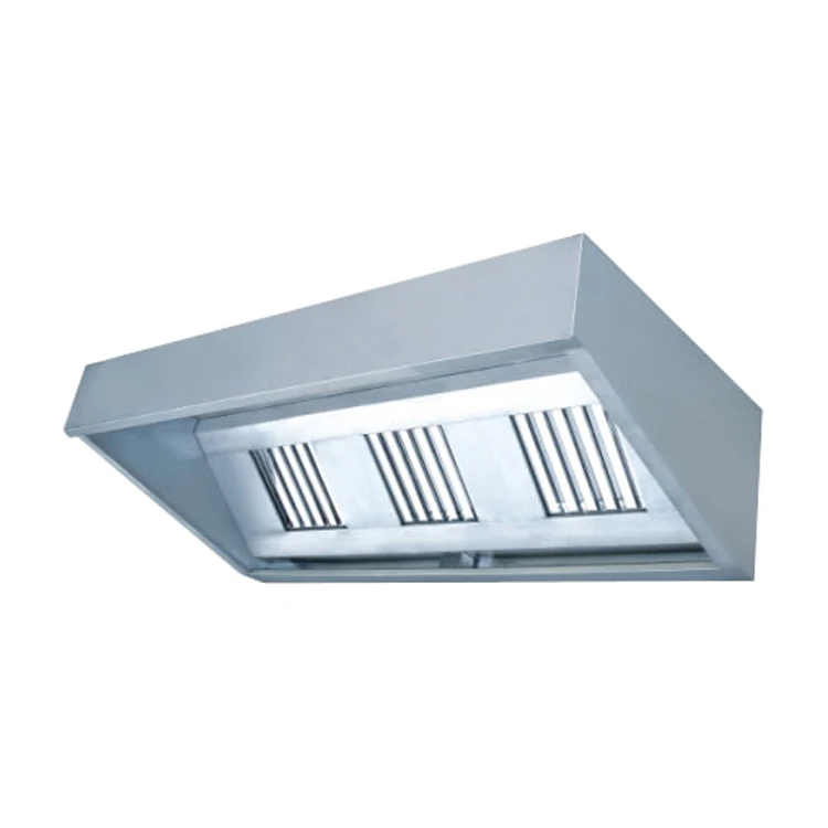 

Commercial Cooker Range Hood Wall Mounted for Kitchen Dimension Customizable