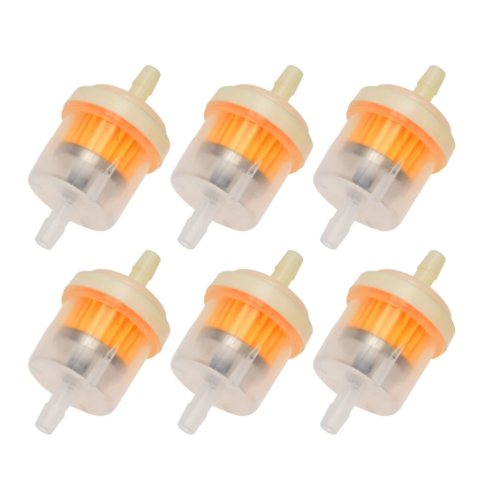 

12 шт., газовый топливный бензиновый масляный фильтр для мотоцикла, мопеда, скутера, мотокросса, бензиновый топливный фильтр, аксессуары