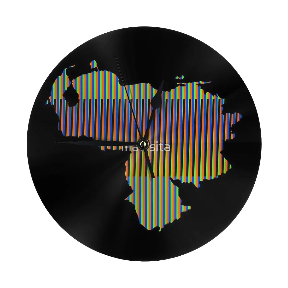 Настольные настенные часы Венесуэла круглая декорация для комнаты