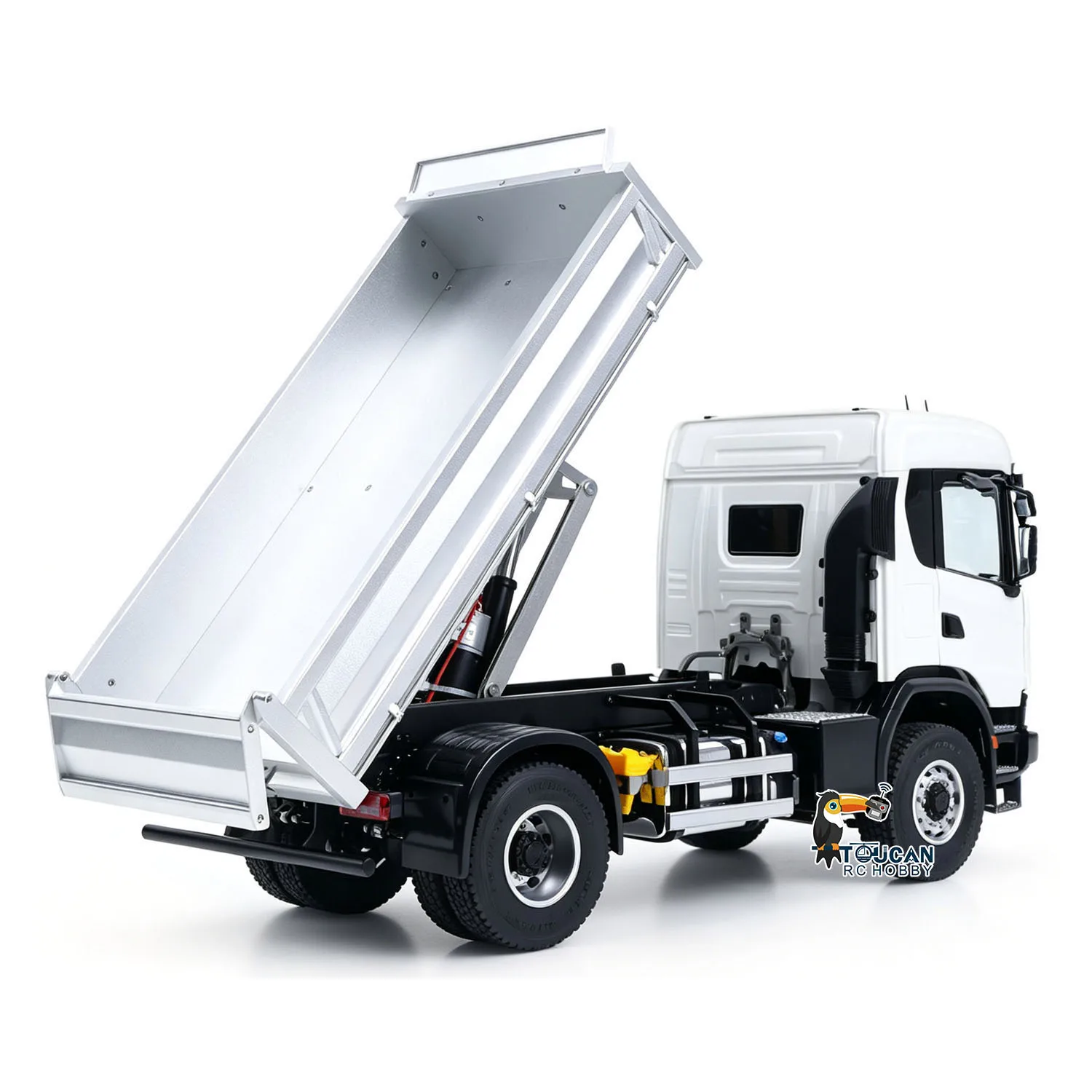 Новый радиоуправляемый самосвал DoubleE E022 114 с ЧПУ, 4x4, с подсветкой, модель грузовика для взрослых (art.: 3920dc8a368ed) - 3920dc8a368ed