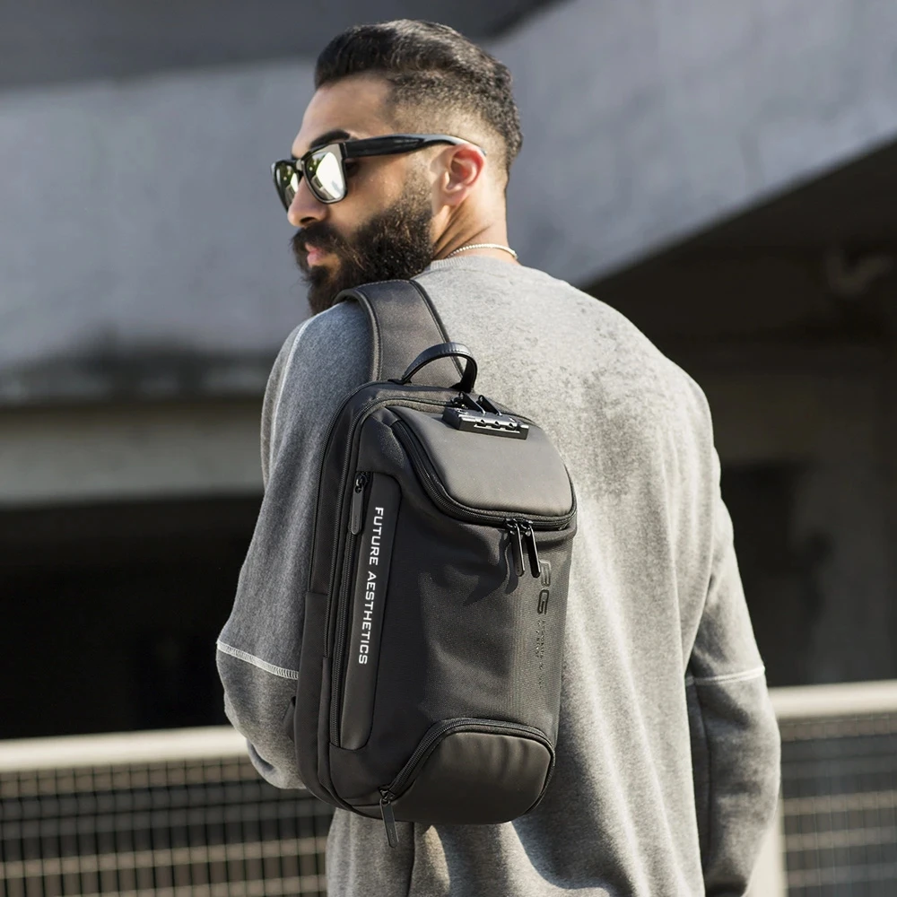 Нагрудная сумка Bange многофункциональная мужская сумка-оксфорд через плечо