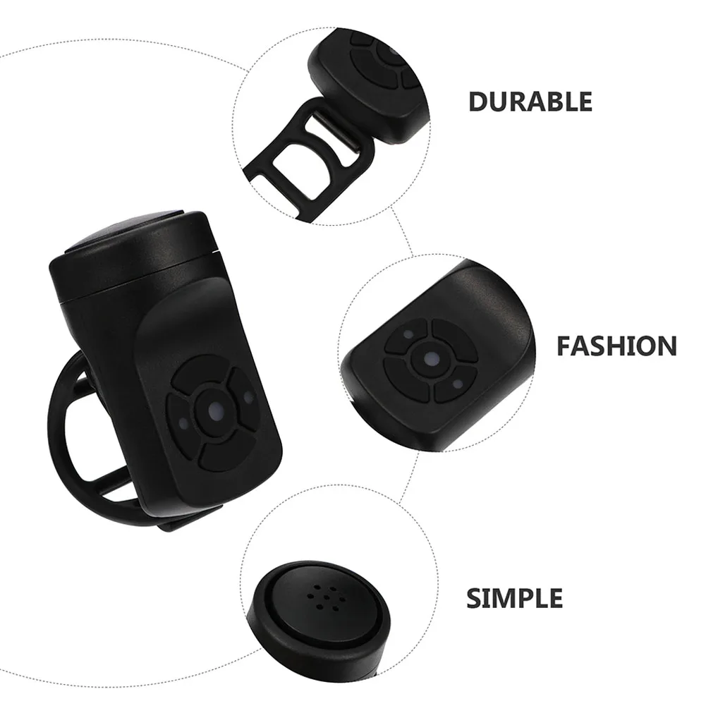 

Bike Electronic Loud Horn 120 Db Warning Safety Electric Bicycle Handlebar Alarm Ring Bell USB Charging Cycling Accessories