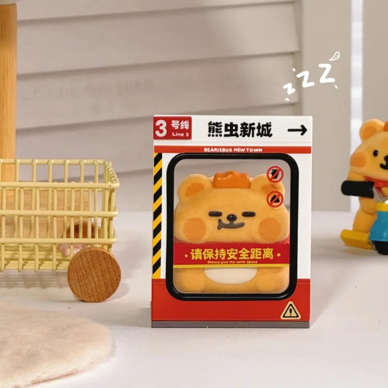 Оригинальная коллекционная фигурка TOPTOY BearisBug Brobdingnagian Adventure Series: милый медведь-насекомое, игрушка для декора стола, подарок на день рождения для девочек (art.: 3920db19aa0ed) - 3920db19aa0ed