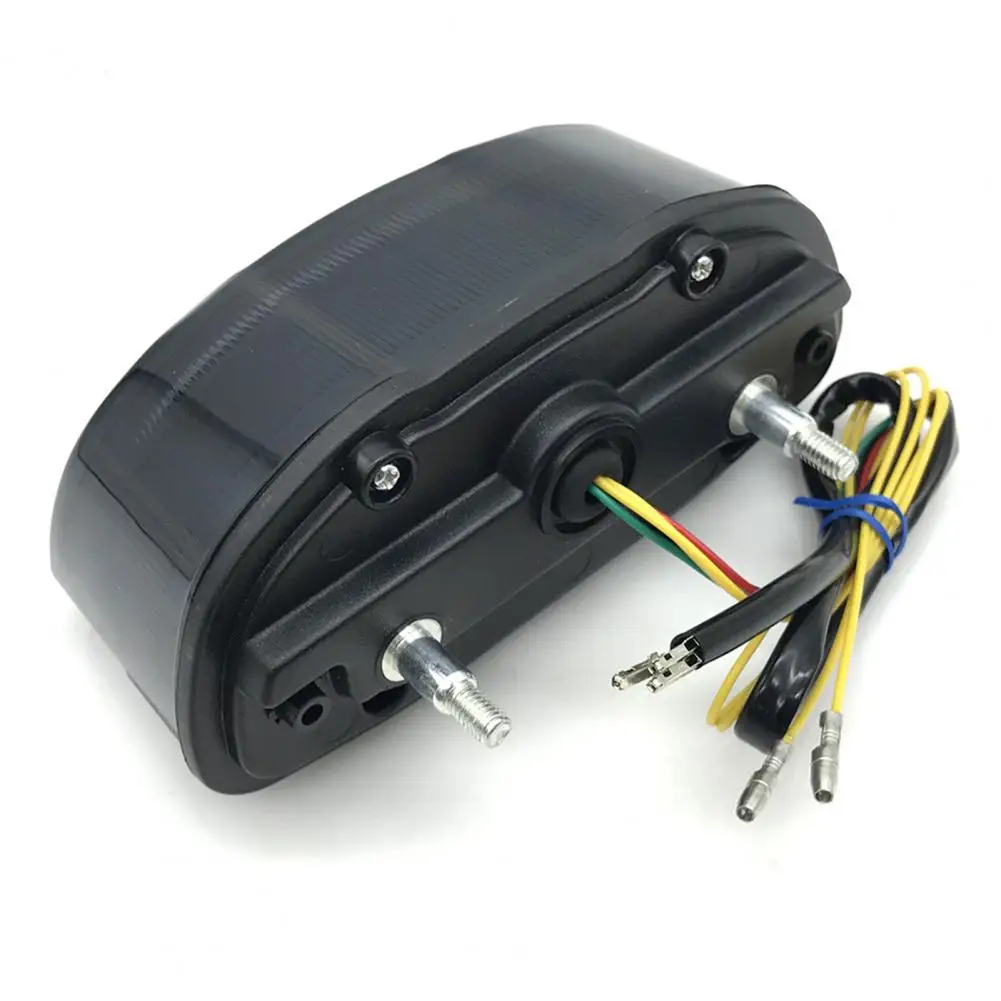 

Bright Light 1 Set Practical Motorcycle LED Tail Light Fast-acting Rear Lamp Replacement