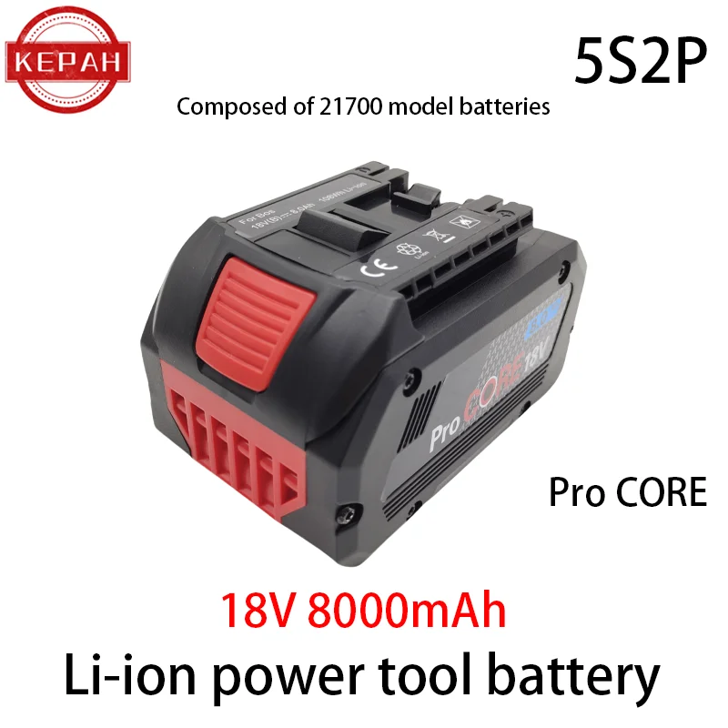 18 в 8000 мАч подходит для профессионального беспроводного инструмента Bosch BAT618 BAT609