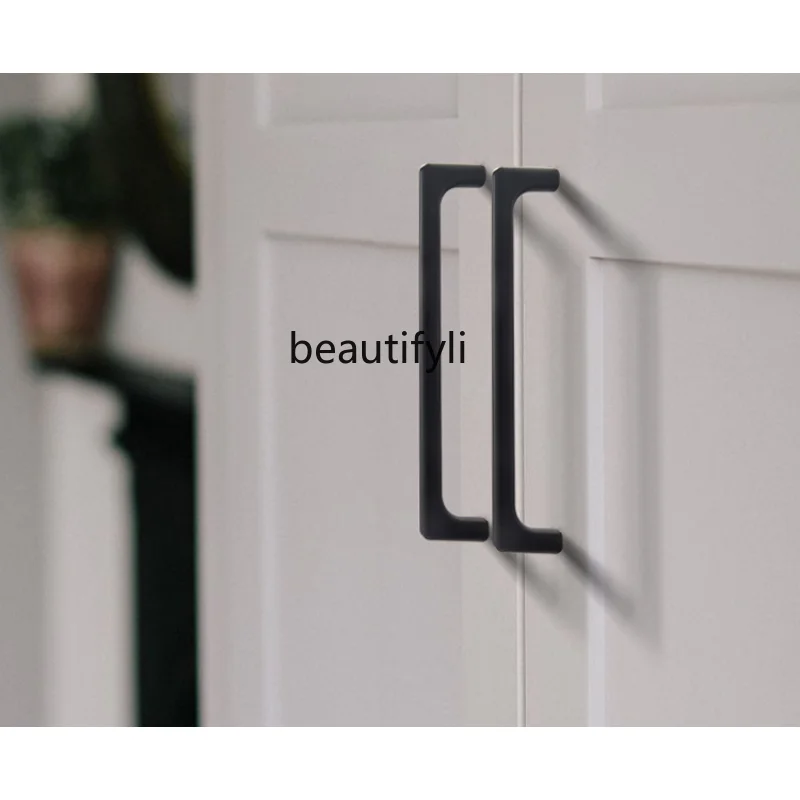 

Wardrobe Handle Cabinet Door Handle Drawer Handle Kitchen Cabinet Modern Minimalist American Light Luxury