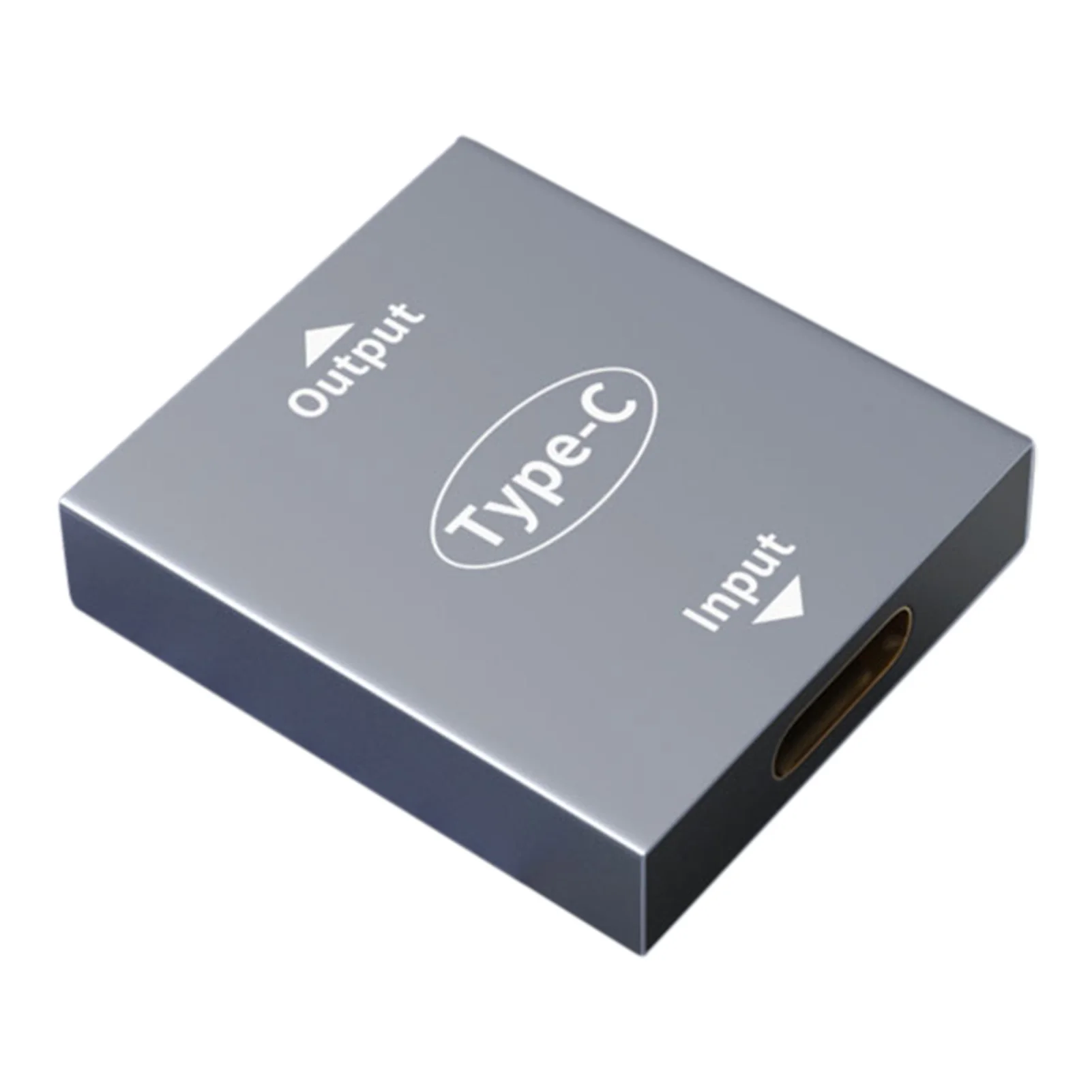 

Type-C Female To 2 Type-C Female Converter Coupler Aluminum Alloy Converter 3A High-Speed PD Fast Charging Adapter