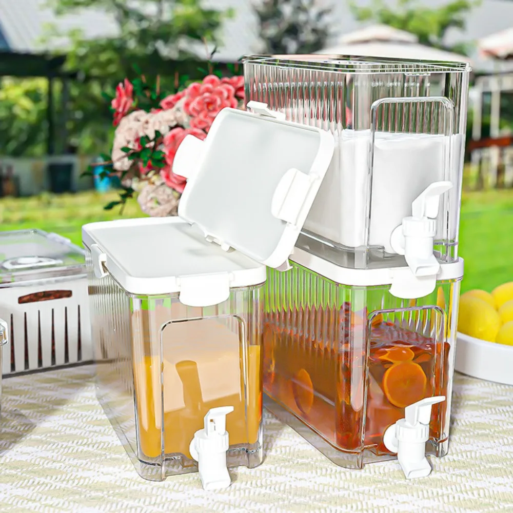 4л Прозрачный Чайник Для Холодной Воды С Краном Домашнего Использования