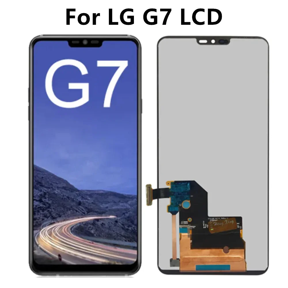 6 1 ''для LG G7 ЖК-дисплей G710 G710EM G710PM G710VMP с цифровым преобразователем сенсорного