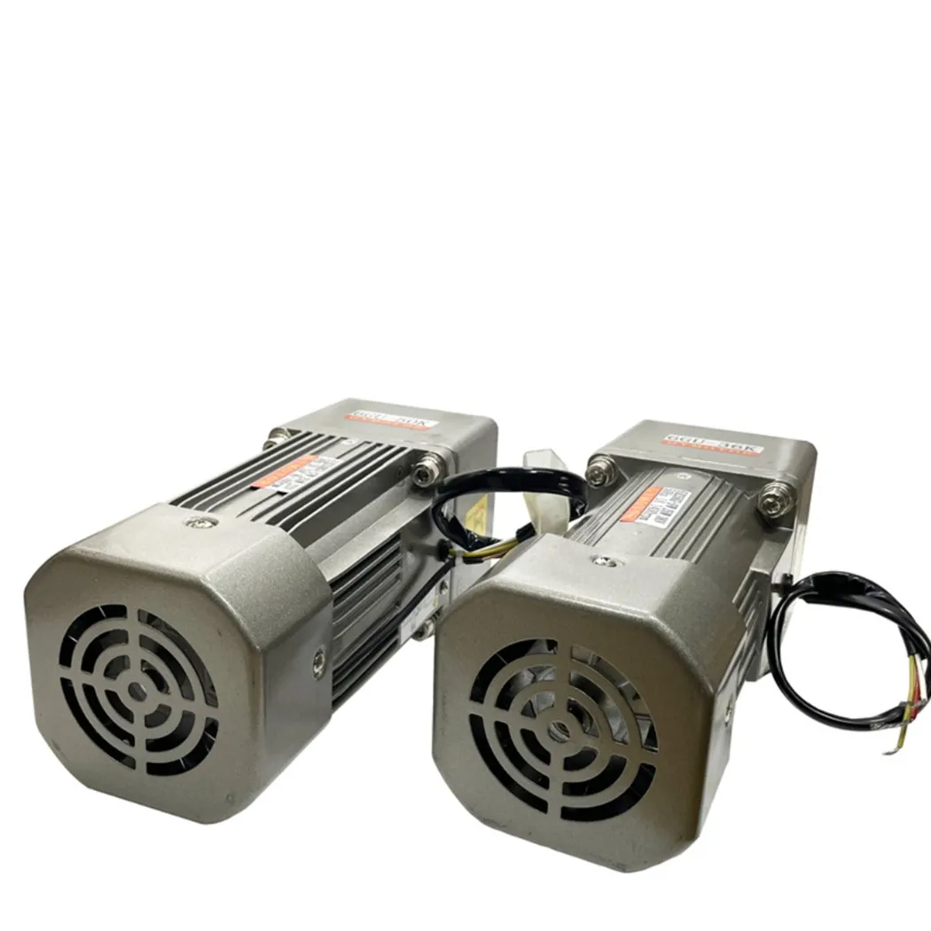 AC 220V 120W 108rpm - 675rpm  Single Phase Gear Motor, AC Regulated Speed Motor With Gearbox