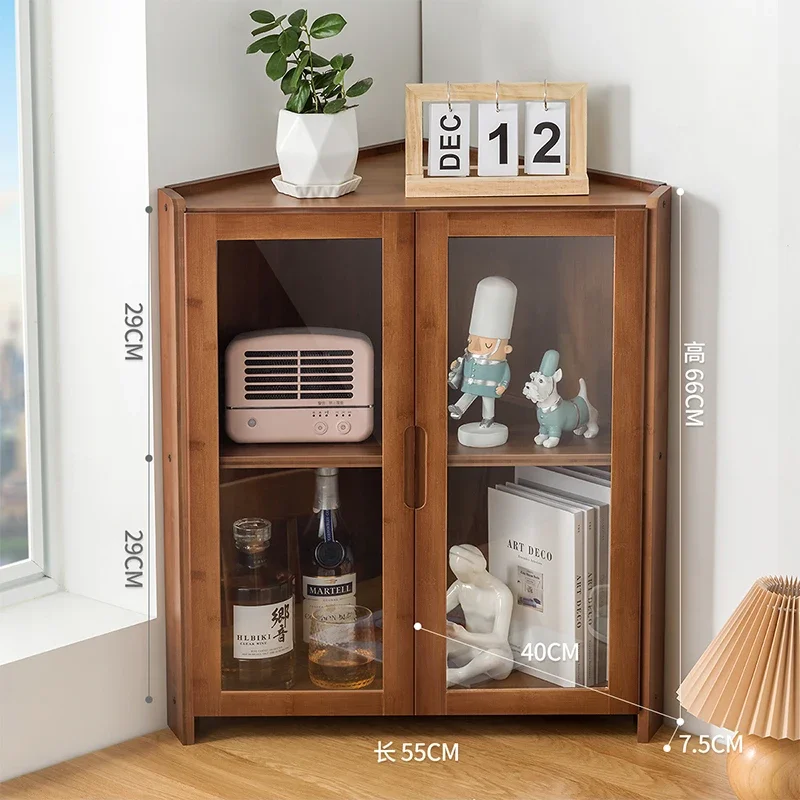 Стеклянные шкафы для вина гостиной духов книжный шкаф ванной кладовая