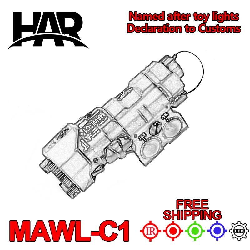 Нейлоновый красный зеленый синий Лазерный фонарь с видимым белым фонарем