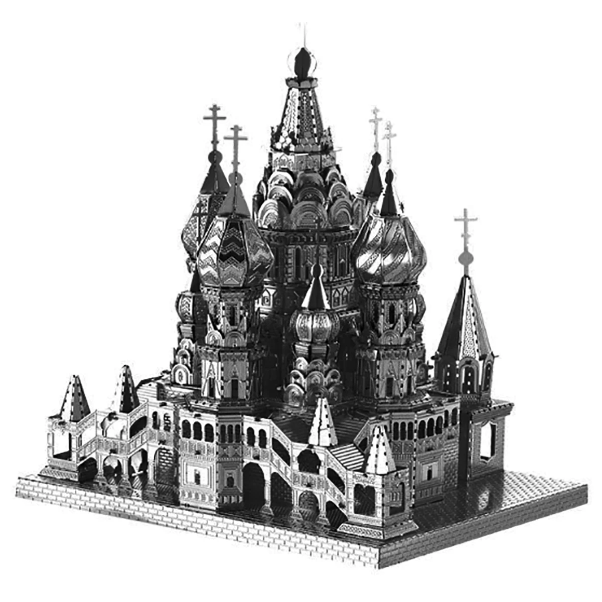 3D Металлические Пазлы Набор Василий Для Взрослых И Детей Модель сделай Сам