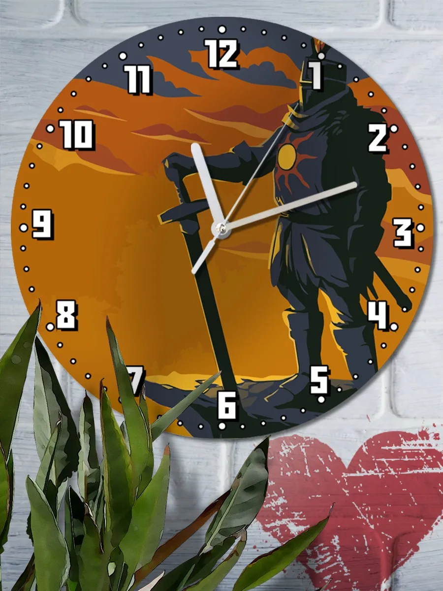 Настенные часы УФ Игры Dark Souls Remastered ( Дарк соулс Миядзаки Ремастер ) - 2265 |