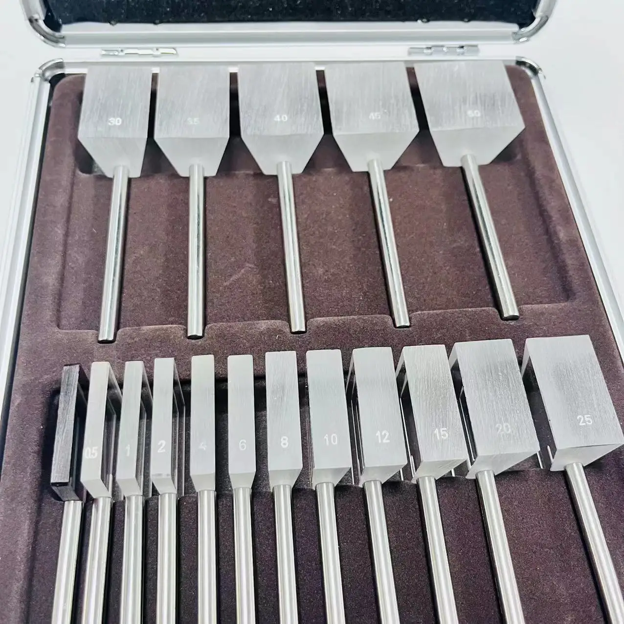 Фото Набор ручек из нержавеющей стали K9 Loose Prism Bars с алюминиевым корпусом №3