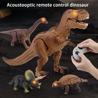 remote control tyrannosaurus rex toy simulation electric ankylosaurus triceratops dinosaur model toy for kids