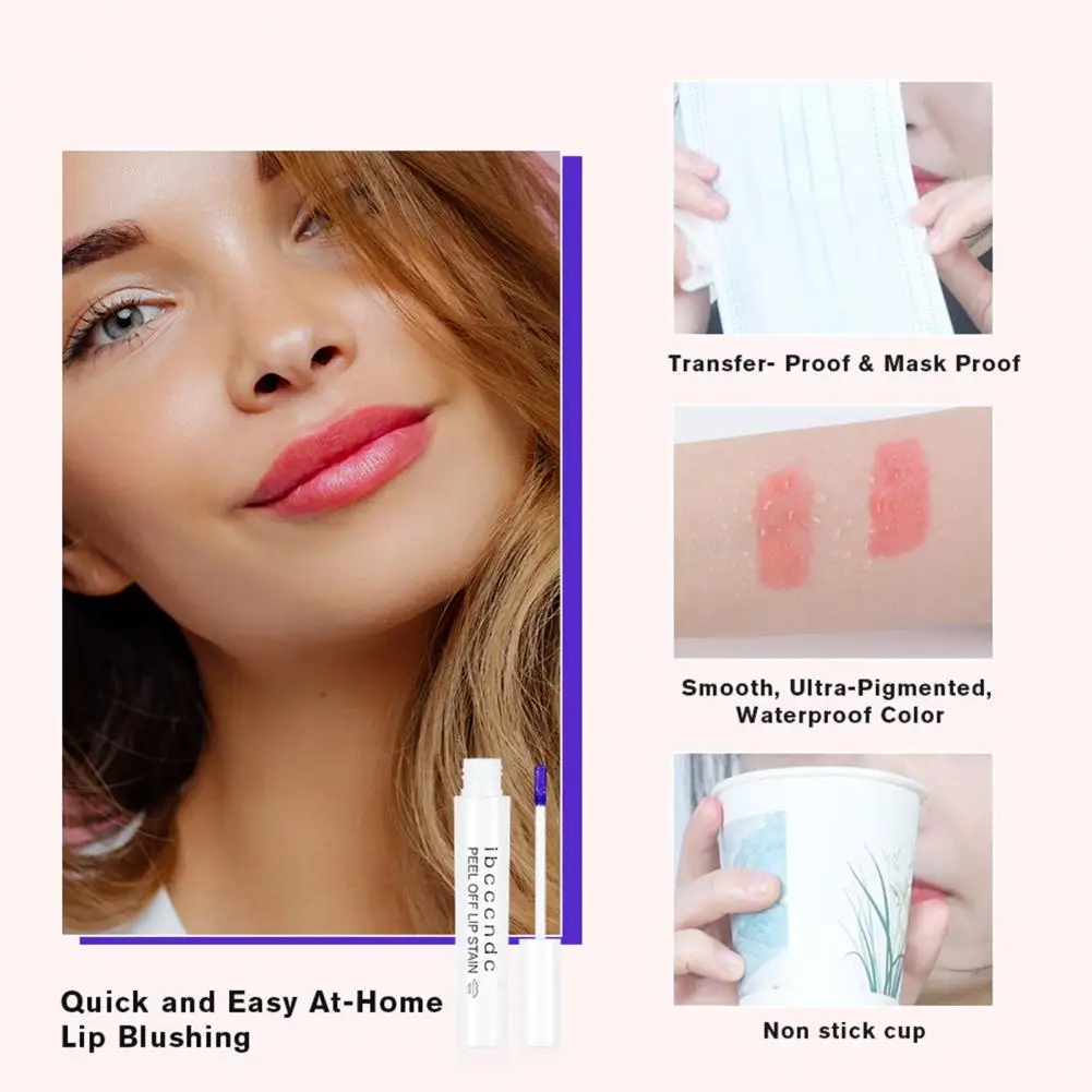 

Универсальная двухсторонняя антипригарная жидкая помада, яркий цвет, шелковистый блеск для губ для улицы