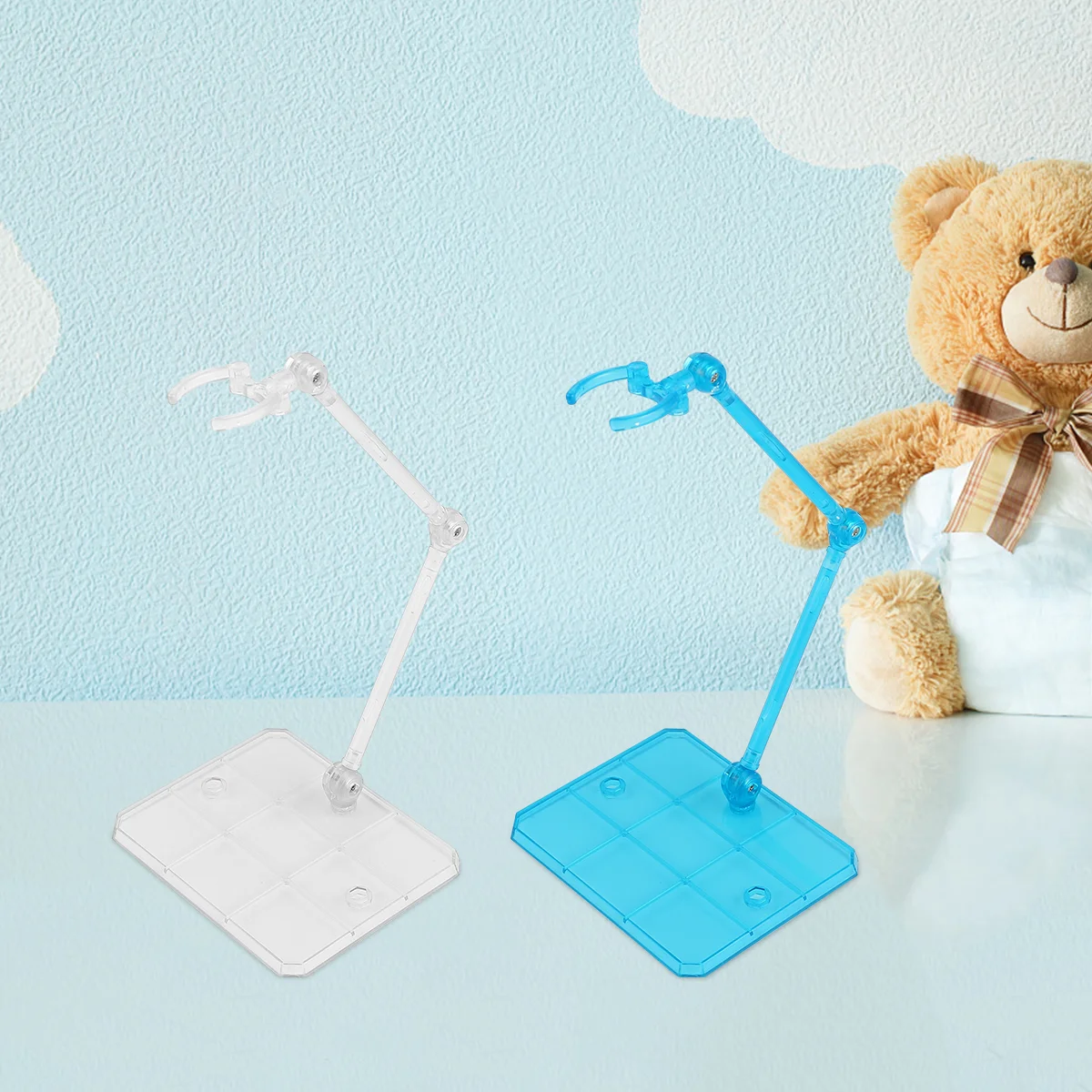 

Figure Action Stand Displaybase Holder Stands Model White Supportassembly Prop Adjustable Diy 144 Clear Peg Rack Bracket