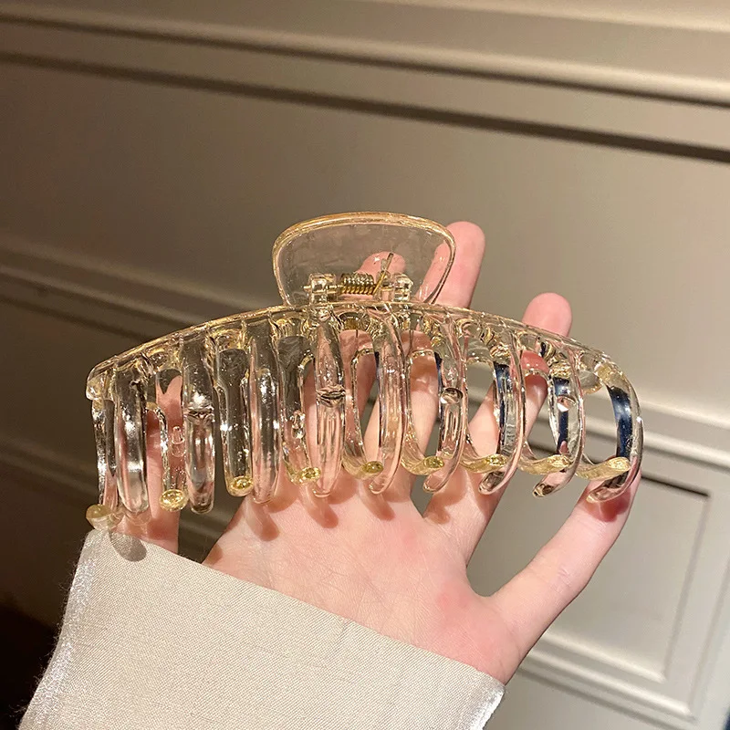 Простые матовые заколки для волос карамельных цветов в виде акулы женщин и