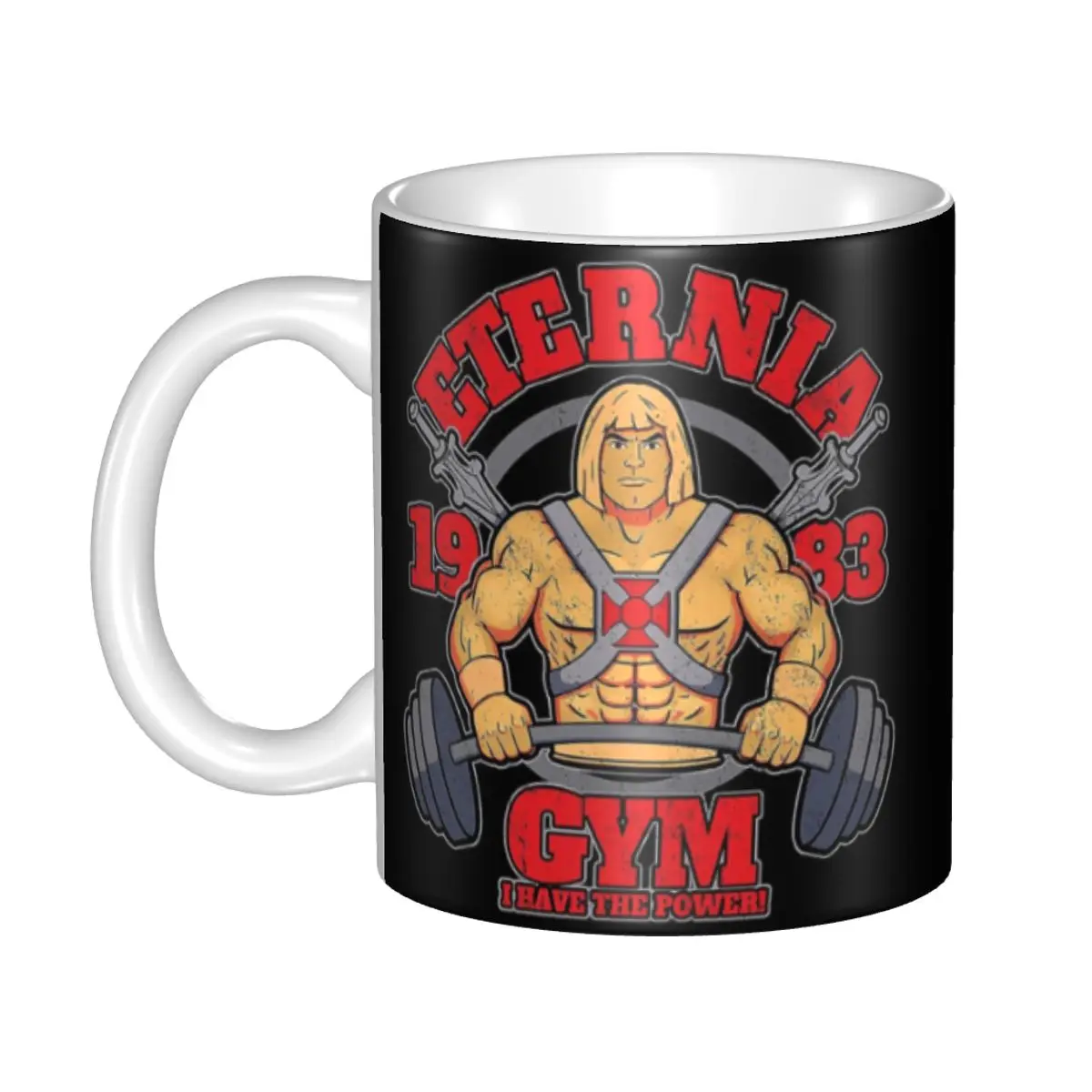 

Сделай Сам, керамические кружки He-Man And The Masters Of The Universe, на заказ, термония, тренажерный зал, мощные кофейные чашки, креативный подарок