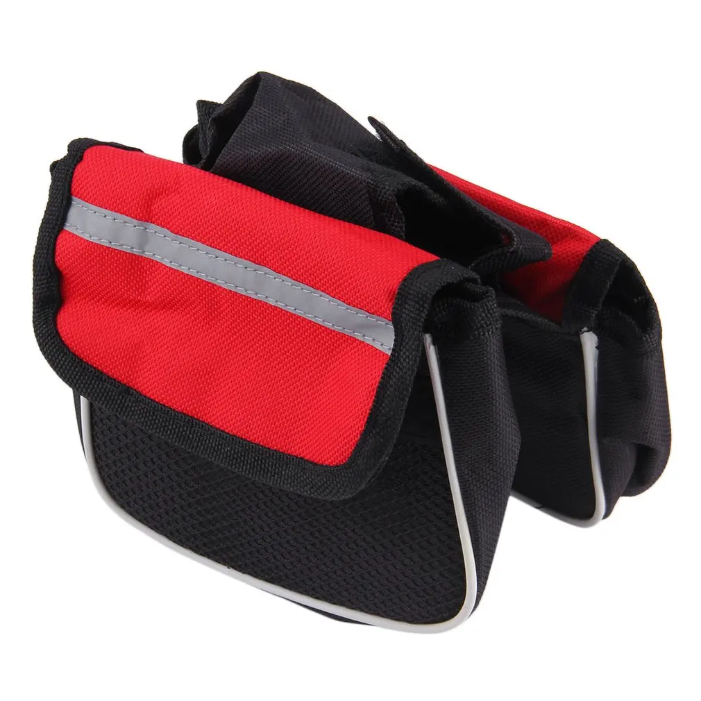 

New Bike Bicycle Front Tube Bag Bothside Pannier Frame Pouch Cycling Sport New Brand