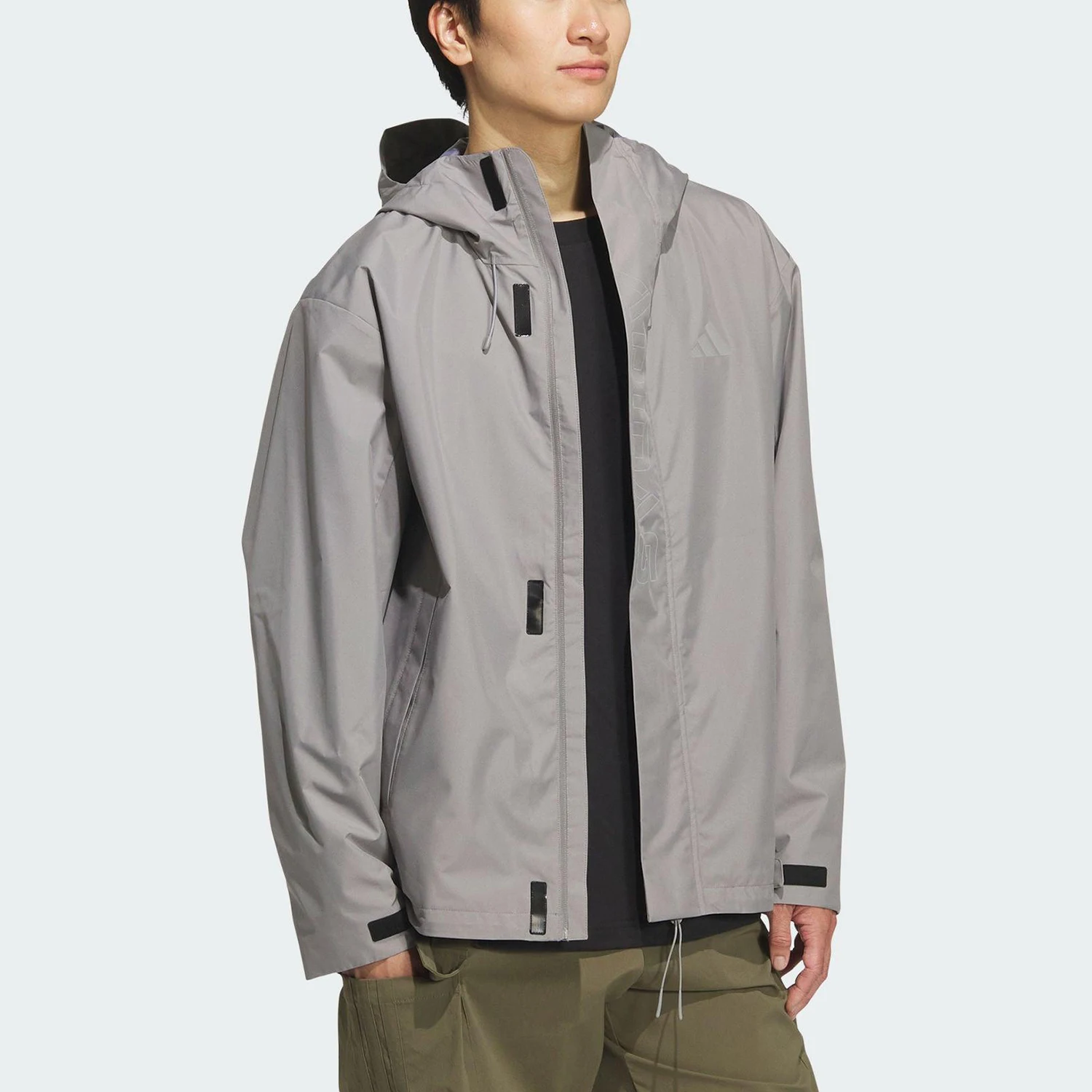 Фото Оригинальная теплая тканая куртка с капюшоном Adidas V WV JKT для мужчин и женщин KF5232 №2