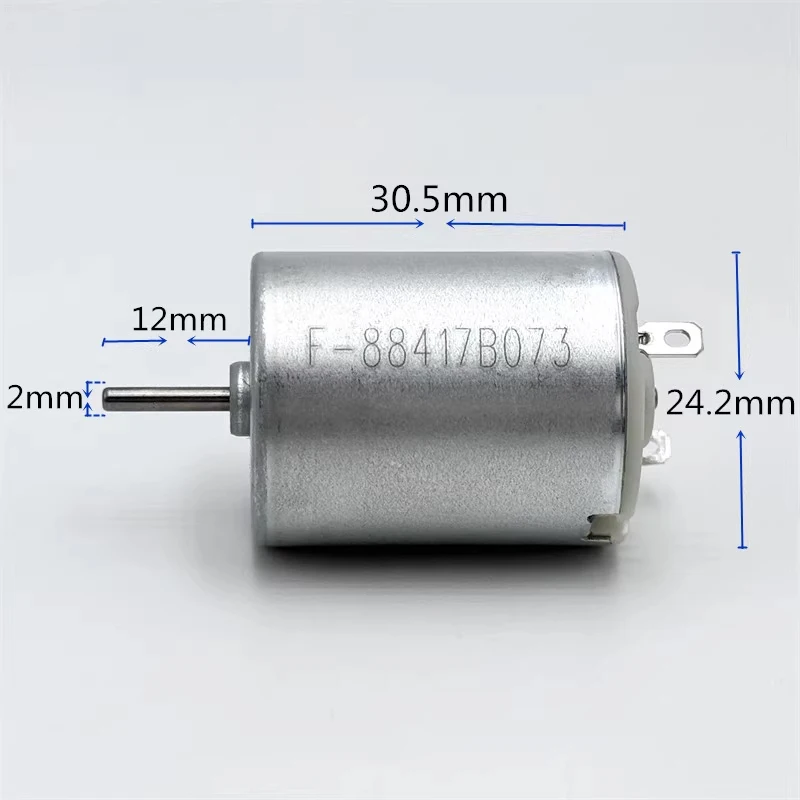 Фото NICHIBO FC-280SB-2850 Mini 280 Двигатель постоянного тока 3 В 3,7 В 5 В 6 В 18200 об/мин Высокоскоростной сильный магнитный двигатель с угольной щеткой DIY Игрушечный автомобиль Лодка №2
