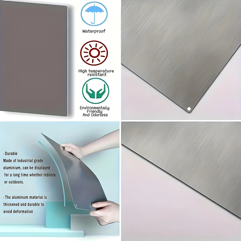 Винтажные рождественские жестяные таблички — металлический настенный декор в