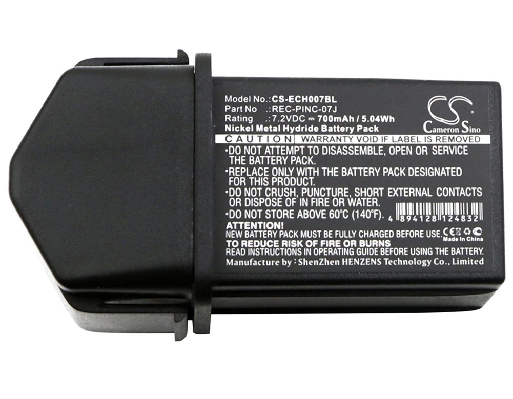 

Cameron Sino 700mA Battery for ELCA CONTROL-07,CONTROL-07MH-A,CONTROL-07MH-D,GENIO-M,GENIO-P,TECHNO-M PINC 07MH,REC-PINC-07J