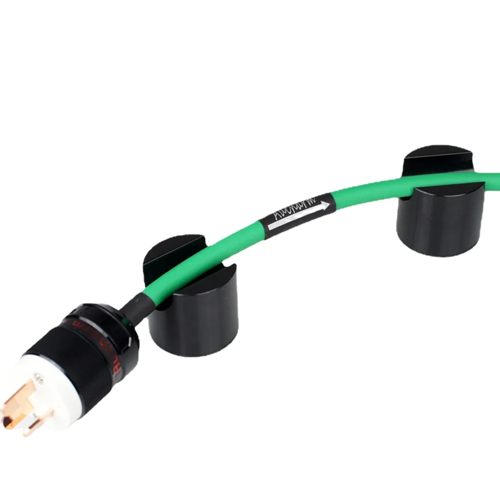 

Aluminum Alloy Hifi Audio Black and Silver Bracket Cable Stability Support Wire Rack Shock Absorber Foot Nail Pad