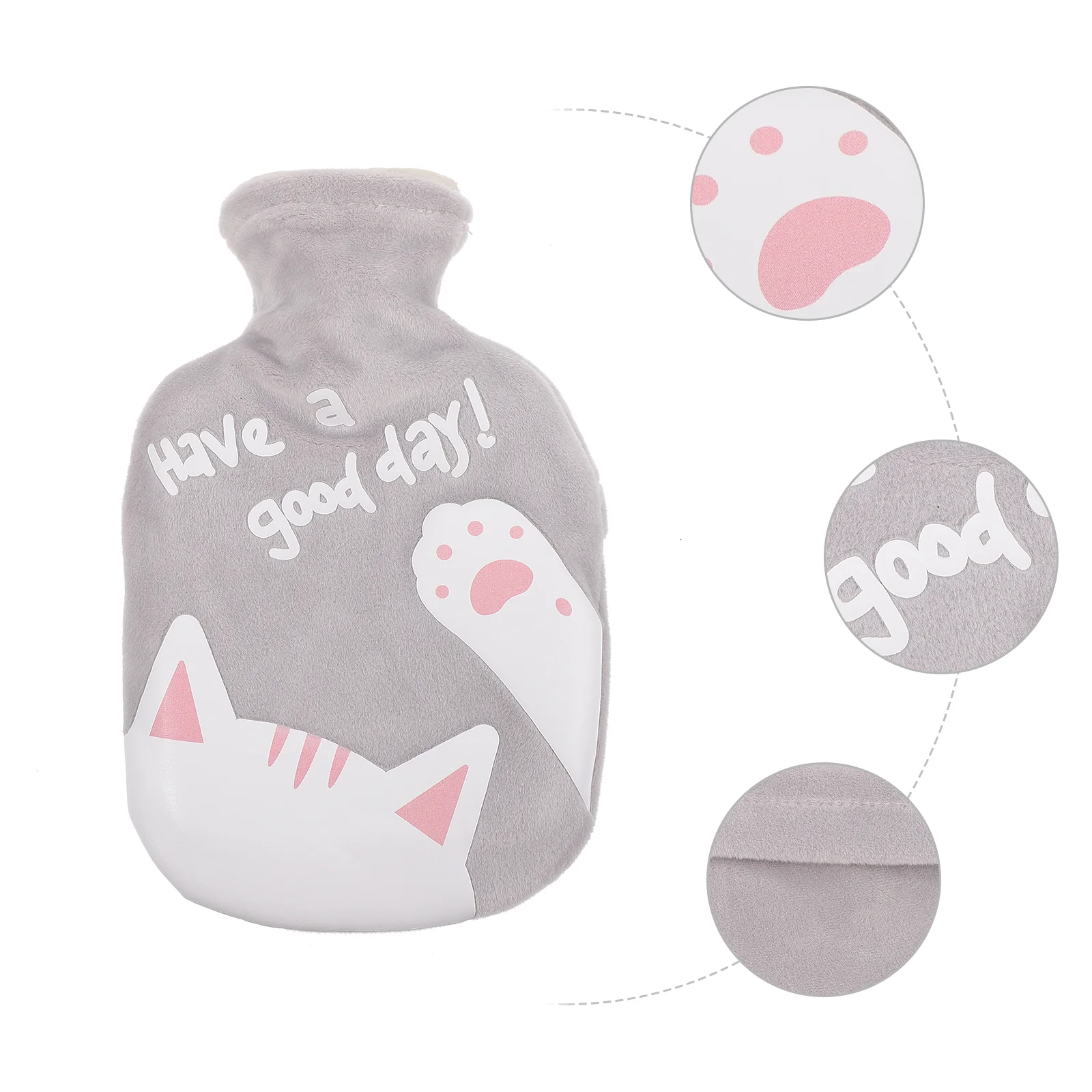 

Bottle with Cover Bag Warm Bottle for Cramps Neck Shoulder Feet Warmer