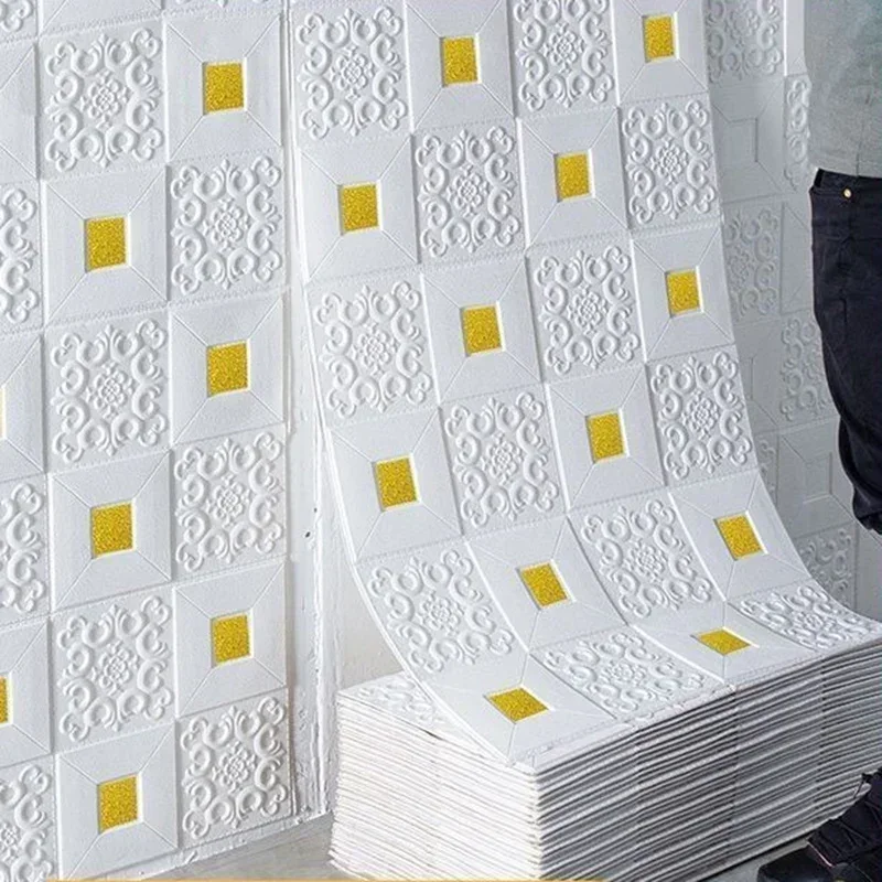 Настенные стикеры 3D самоклеящиеся декоративные водонепроницаемые потолочные
