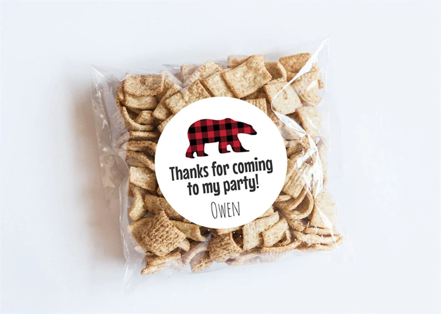 25 наклеек в виде медвежонка фотообои деревянный день рождения медведь клетчатый