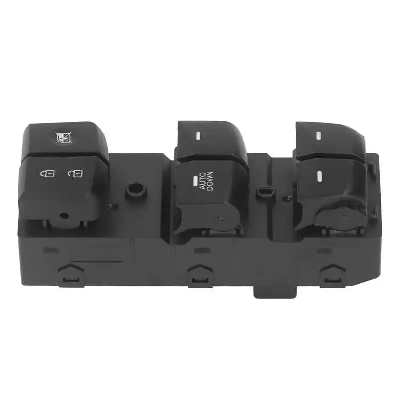 Window Lift Control Switch 93570 3X000 Left Driver Master Door Black Robust for Car | Parking Brake