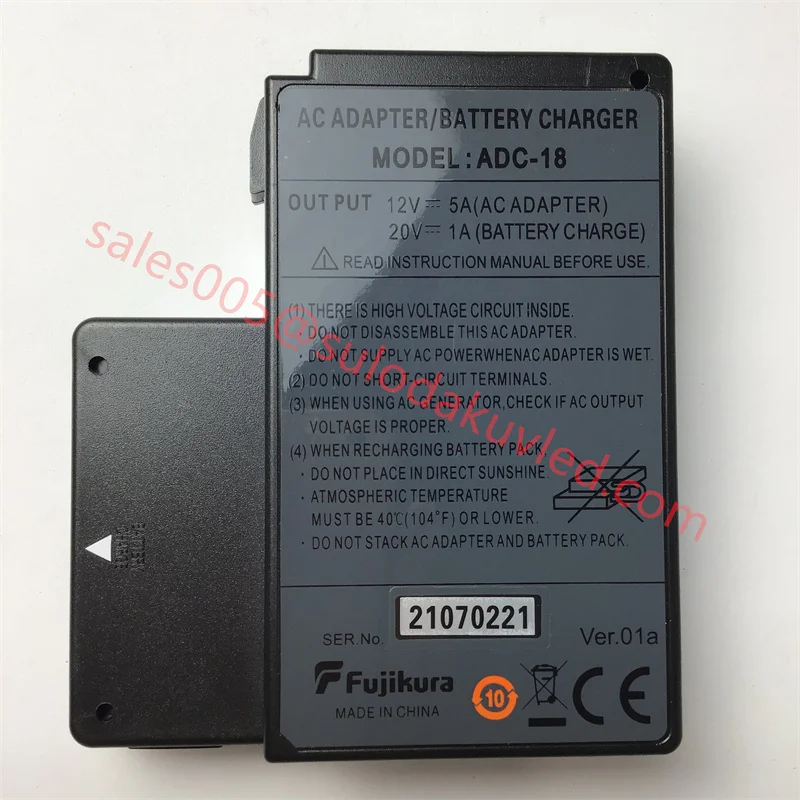 New Original ADC-18 AC Adapter for FSM-70S FSM-80S FSM-70R 19S FSM-62S 19S+ 70S+ 70R+ Fiber Fusion Splicer Battery Charger