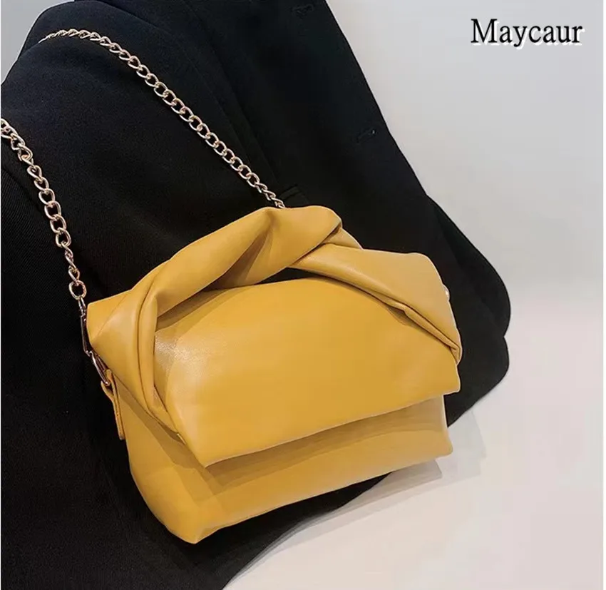 

Лидер продаж 2022, новинка, желтая Высококачественная Женская портативная Диагональная Сумка на одно плечо из коровьей кожи с уникальным диз...