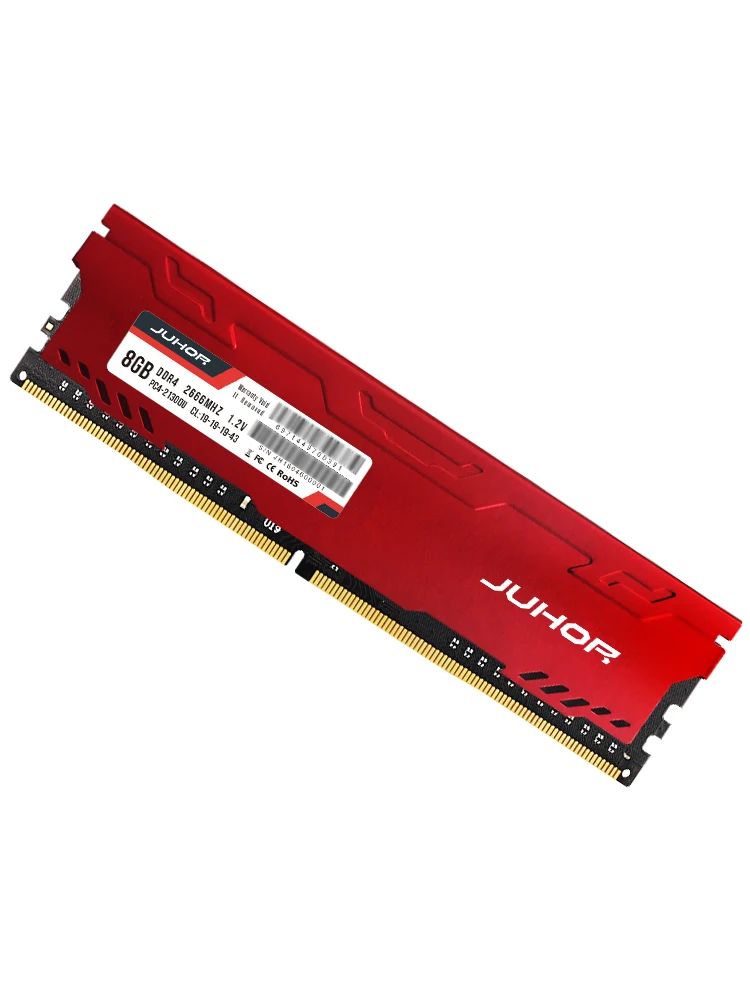 Оперативная память JUHOR RAMS DDR3 4 ГБ 8 1333 МГц 1600 DDR4 Гб 16 2666 2400 3000 3200 для настольного ПК