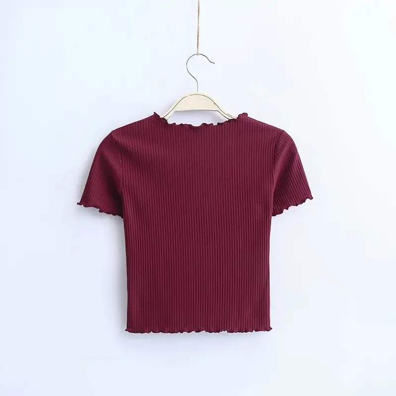 

Arrinal Fashion women T-shirt Solid T Shirt Women Loose Summer Top 2021