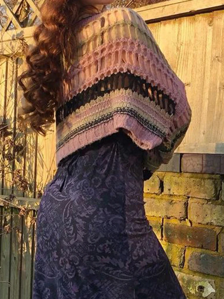 Женские Вязаные Пуловеры Iamsure Повседневная Уличная Одежда