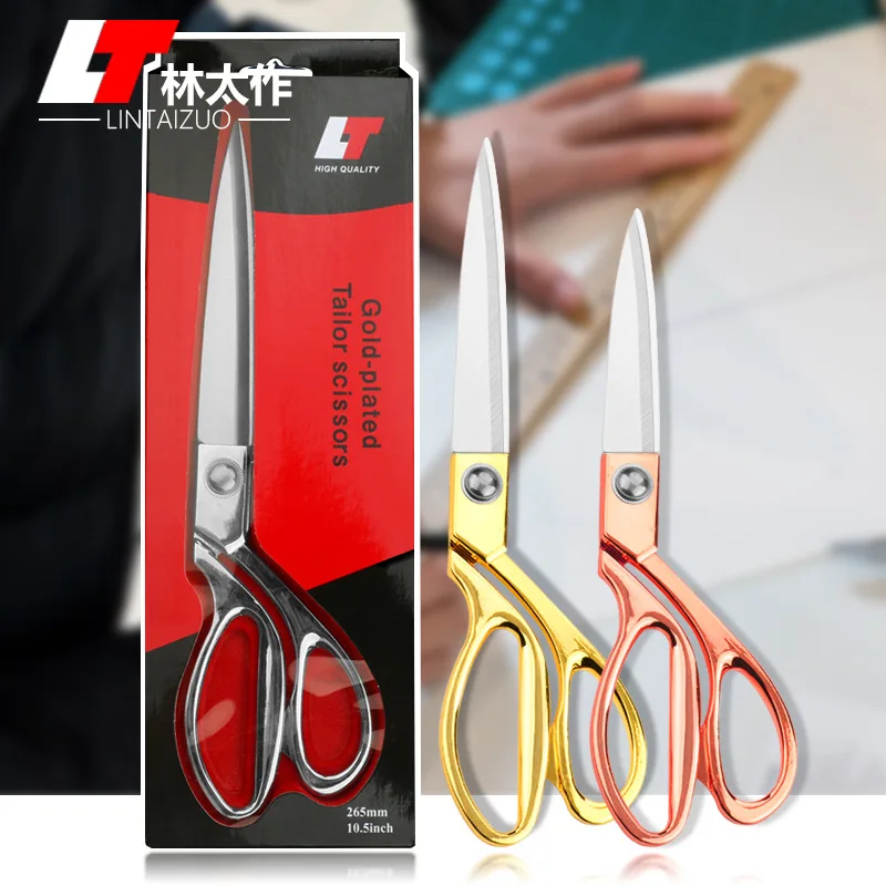 

Tailor Scissors Galvanized Alloy Stainless Steel 8/9/10Inch Large Scissors for Clothes Fabric Sewing Scissors Needlework Shears