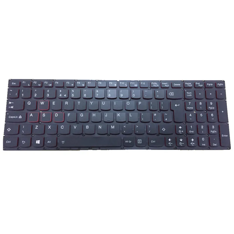 

Laptop New for Lenovo IdeaPad Y700 Y700-15ISK Y700-17ISK HU HG Keyboard Backlit PK130ZF1A2 Hungarian Billentyűzet