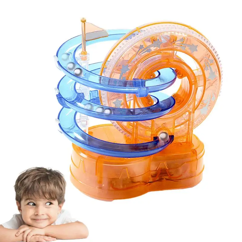 

Run Tower Toy Interesting Track Tower Toy Race Track Toy Develop Hand-Eye Coordination Round Smooth Bring Childhood Fun For Kids