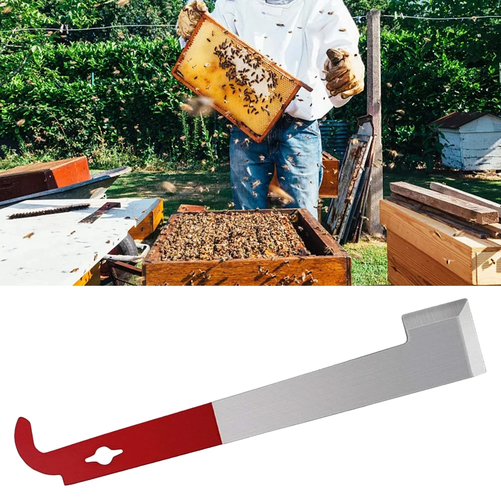 

Durable Scraper Bee Hive Tool Frame Lifter Outdoor J Shape Hook For Beekeeper