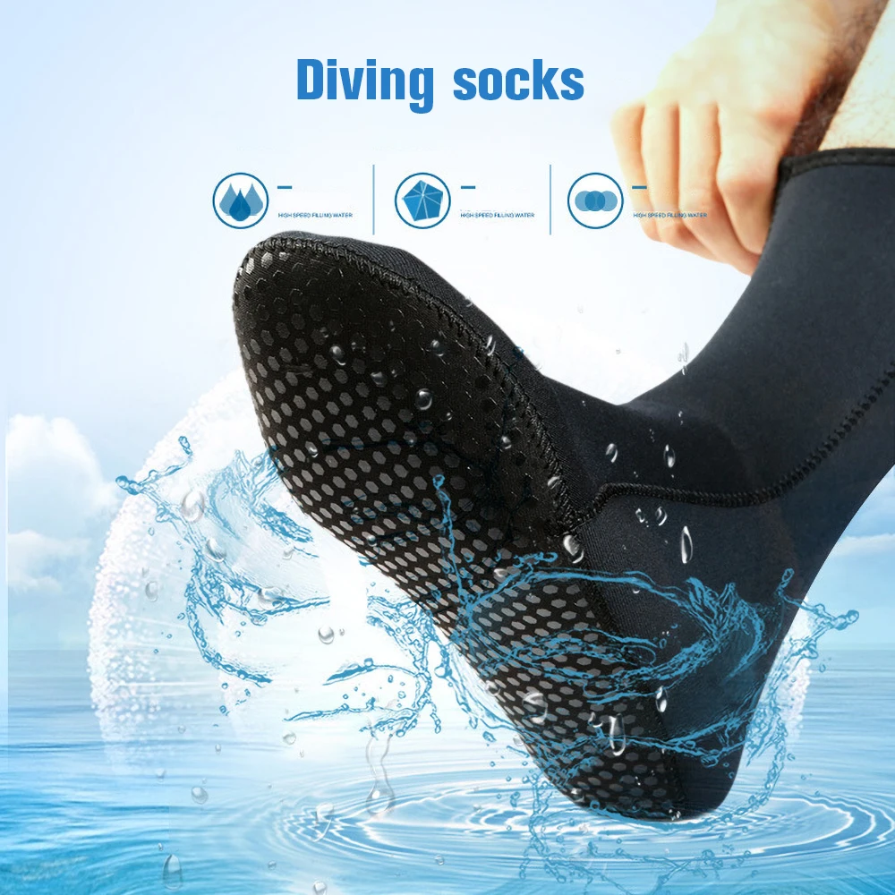 

Diving Socks For Men And Women Swimming Sports Socks Surfing Socks 3mm Anti Scratch And Anti Slip Beach Socks Diving Equipment